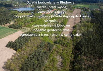 Działki budowlane z mediami w dolinie wkry