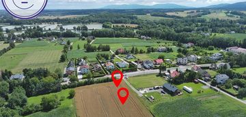 Płaska działka w dobrej lokalizacji