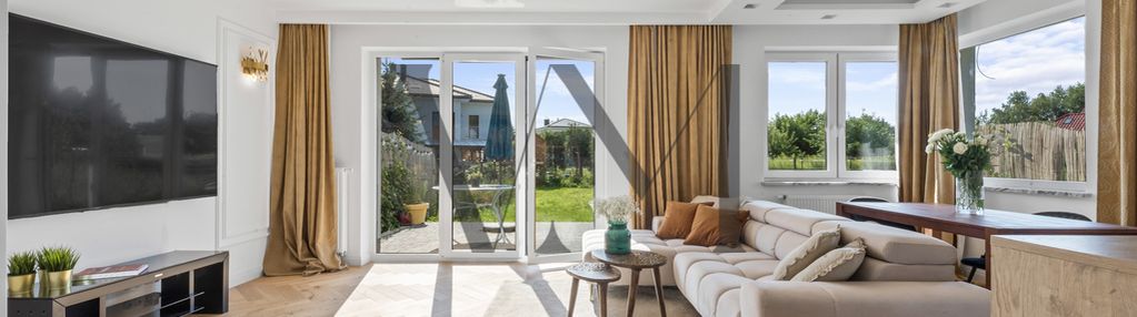 Wykończony bliźniak 145m2, łazy gm. lesznowola