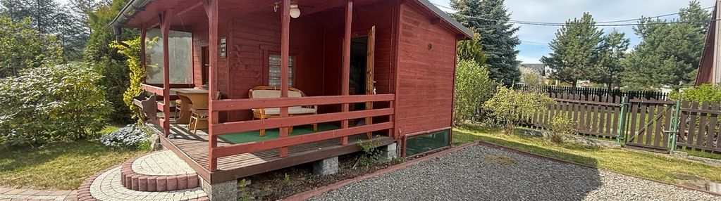 Dwa domki letniskowe, działka 517m2