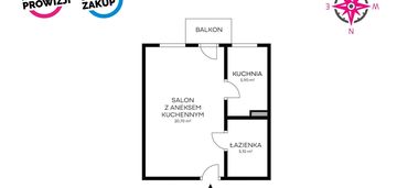 Kawalerka w redzie 5 minut od skm!