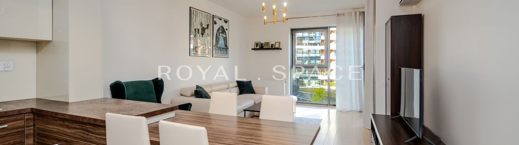 Przestronny apartament z tarasem - wiślane tarasy