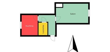 Widzew • 35 m² • cegła • mieszkanie do aranżacji