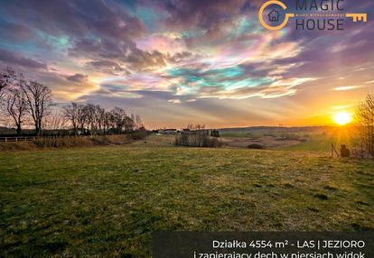 Duża działka 4554 m² w rybnie – las | jezioro