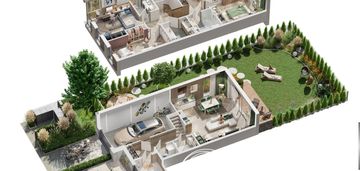 Wawer las i 128,35m2 i segment skrajny i ogródek