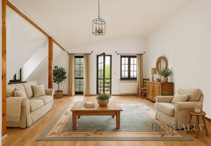 Wilanów,  dom wśród zieleni, ul. wyprawa 11