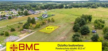 Działka budowlana boronów 813m2