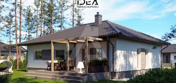 Nowy dom wolnostojący 100 m2 z działką 1200m2