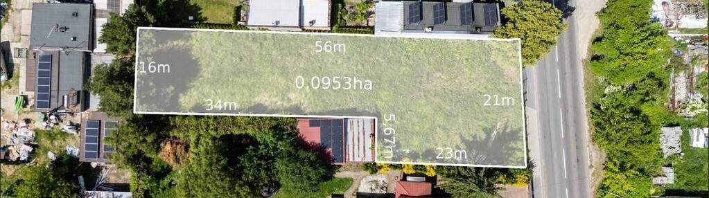 Działka 952 m² z mpzp „sp”  idealna pod inwestycję