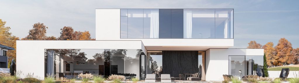 Nowoczesna rezydencja, 330 m2, 27 arów, szerokie