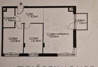 3-pokojowe mieszkanie na woli