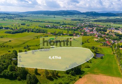 Działka z pięknym widokiem inwestycyjna