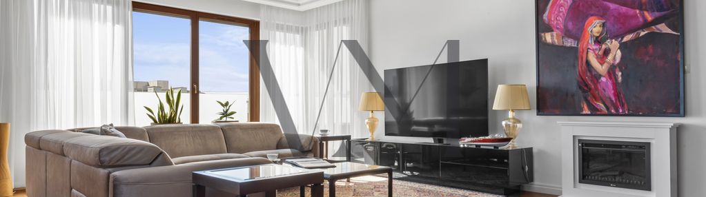 Penthouse 147m2, taras 139m2, sarmacka, wilanów