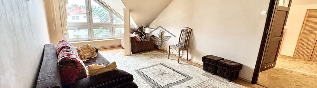 Dwupoziomowe + poddasze balkon las duża piwnica