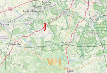 Działka budowlana ** 3000 m2 **, 35 km od warszawy