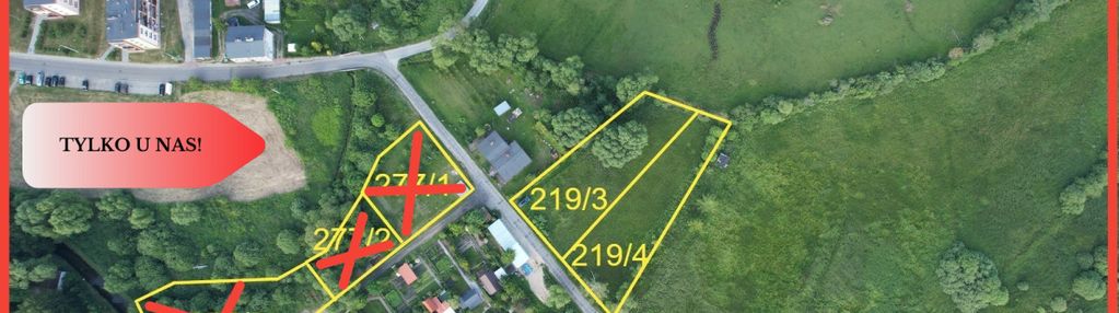 Tylko u nas! działka pod budowę lub inwestycję.