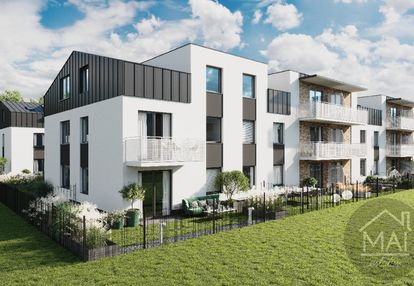 Nowe 2 pokoje z aneksem. ogródek 90m2. gotowe.