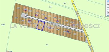Działka dabcze 680m2 w otoczeniu lasu