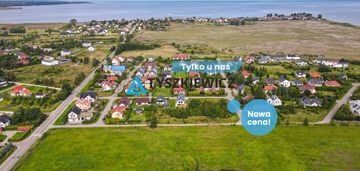Rewa działka narożna z widokiem na zatokę pucką.