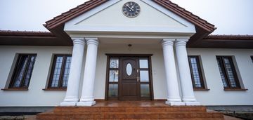 Dom parterowy, działka 43ar, garaż 80m2, idealny