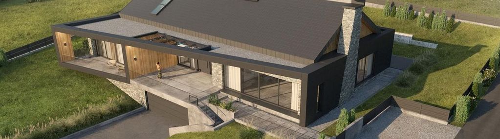 Widokowa, płaska w jaworzu pod lasem z projektem!