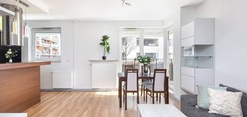 3 pok., widne, rozkładowe, loggia - na os. wilno