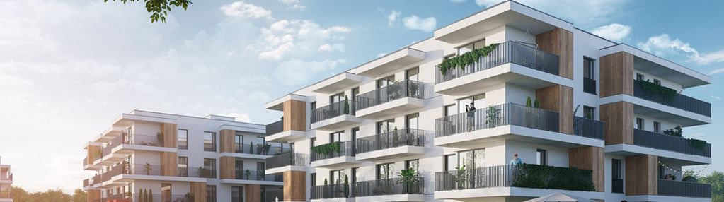 Nowe mieszkanie z dużym balkonem ze schowkiem