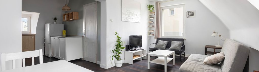 Nadmorskie 3-pokojowe mieszkanie z ogrodem 70m²+