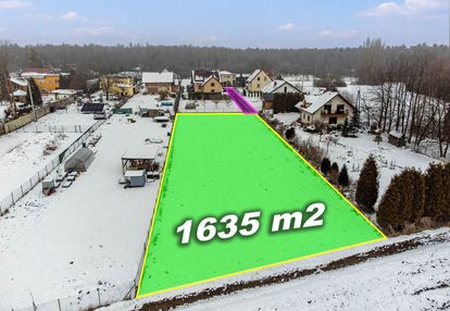 Na sprzedaż duża działka (1635m2) budowlano-rolna