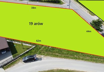 19 arów budziwój, mieszkaniowo-usługowa