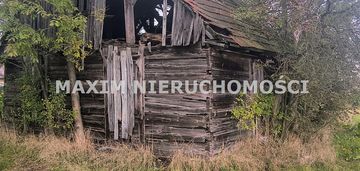 Siedlisko 1,4ha z drewnianym domem do rozbiórki