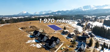 Widokowa działka zakopane