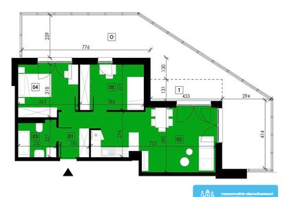 57 m2 /ogródek / garaż / stan deweloperski