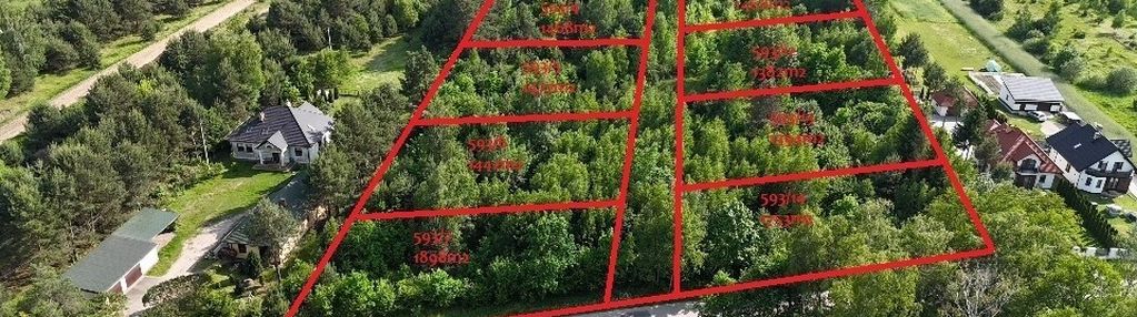 Działka budowlana ok.1400 m2 -wałsnów gm. orońsko