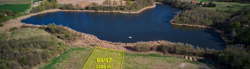 Działka z widokiem na jezioro wójtostwo | 2286 m²