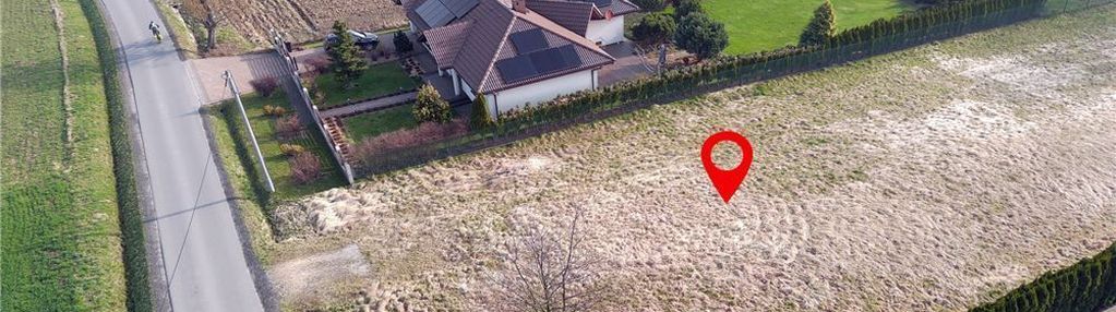 Działka budowlana 2426m2 z furtką do lasu
