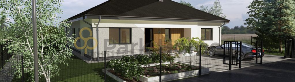 Parterowy dom wolnostojący blisko lasu i jeziora