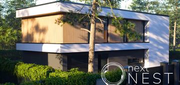 Nowoczesny dom 191 m² w otulinie lasu | józefów