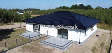 ⭐ nowy parterowy dom pod słupskiem | ogród, taras