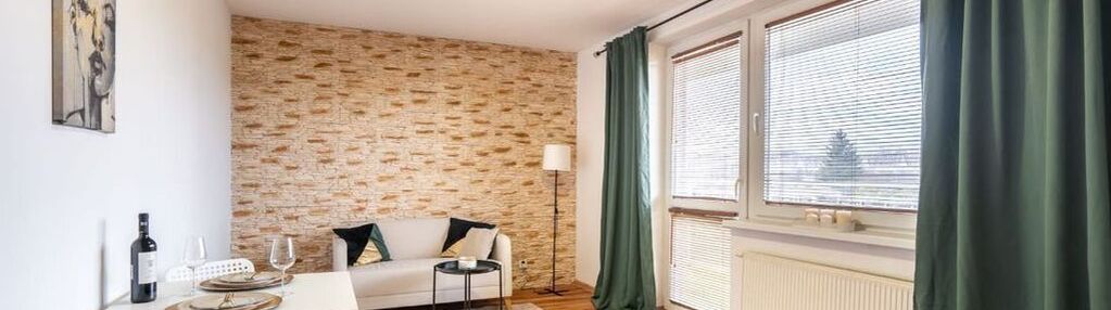 Przestronne mieszkanie z dwoma balkonami