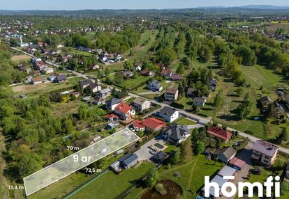 Działka na sprzedaż – 9 arów w zielonej okolicy