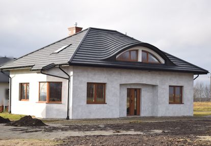 Dom 122m2, stan surowy zamknięty, gmina chmielnik
