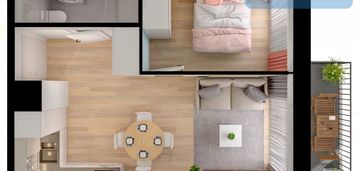 ⭐promocja 2 pok + balkon | klucze w grudniu ⭐