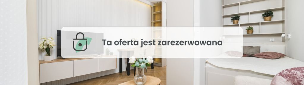 Nowa kawalerka z ogródkiem na zabłociu