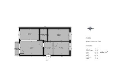 Sudecka-46m2-rozkład-3pok-balkon-miejskie-piwnica.