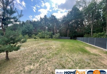 Cicha ustawna działka przy lesie 20min od w-wy