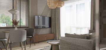 2 pokoje w apartamentowcu na ksm