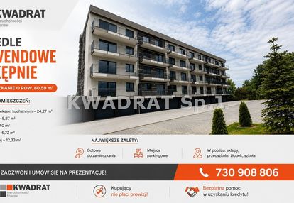 Os. lawendowe - mieszkanie o pow. 60,59 m2 kępno