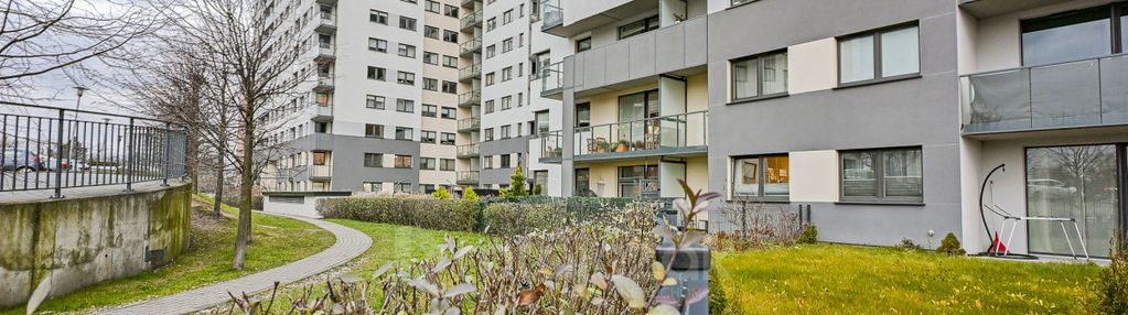 Nowoczesne mieszkanie dwupokojowe z ogródkiem