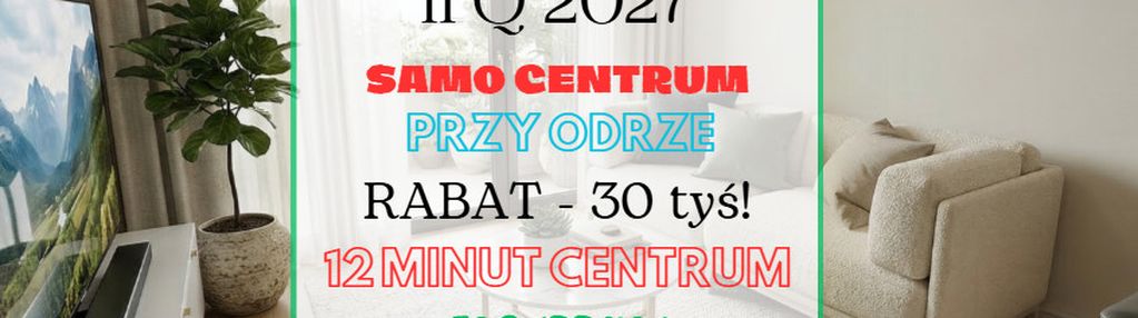 Premium|przy rzece|centrum|0%pcc